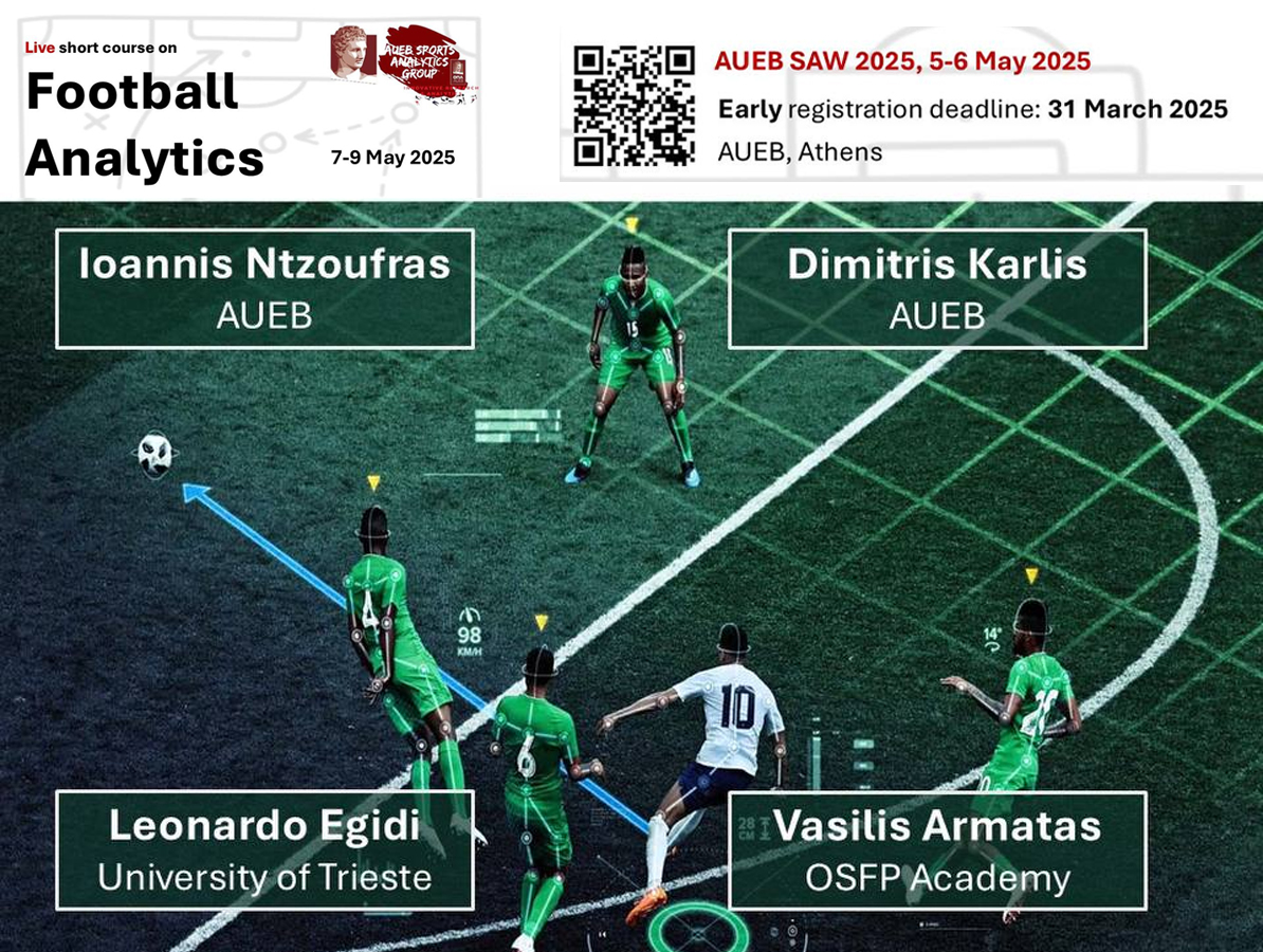 Short Course on Football Analytics – AUEB Sports Analytics Workshop (SAW2025)