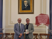 The Athens University of Economics and Business welcomed on October 9th the Vice Provost for Global Engagement of Drexel University, Professor Rogelio Miñana