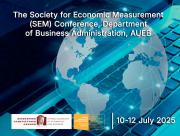 Τhe Society for Economic Measurement (SEM) Conference, AUEB | 10-12 July 2025