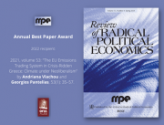 RRPE Annual Best Paper Award for the year 2022 goes to Professor Andriana Vlachou and Researcher Georgios Pantelias 