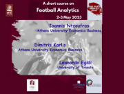 SAW2023 - Short course on Football Analytics - 2-3 May 2023