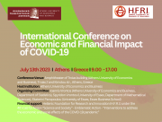 International Conference on Economic and Financial Impact of COVID-19  I July 13th 2023 I Troias Str. Building I 9.00 - 17.00